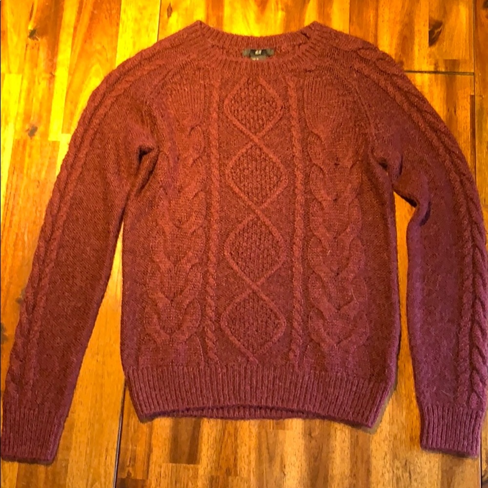 Burgundy Sweater